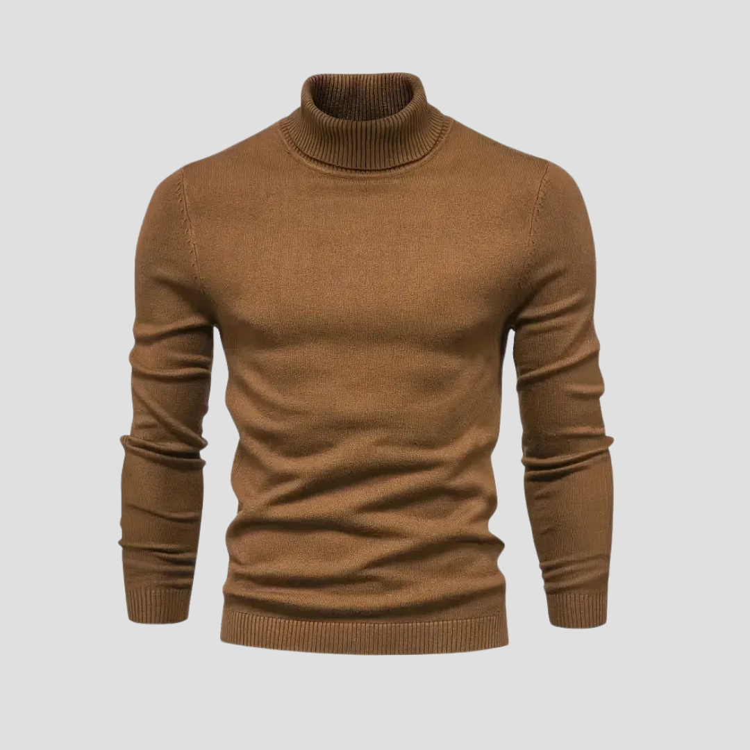 Women’s Elegant Fitted Turtleneck Sweater