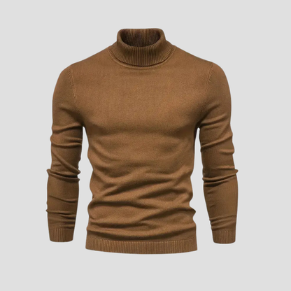 Women’s Elegant Fitted Turtleneck Sweater