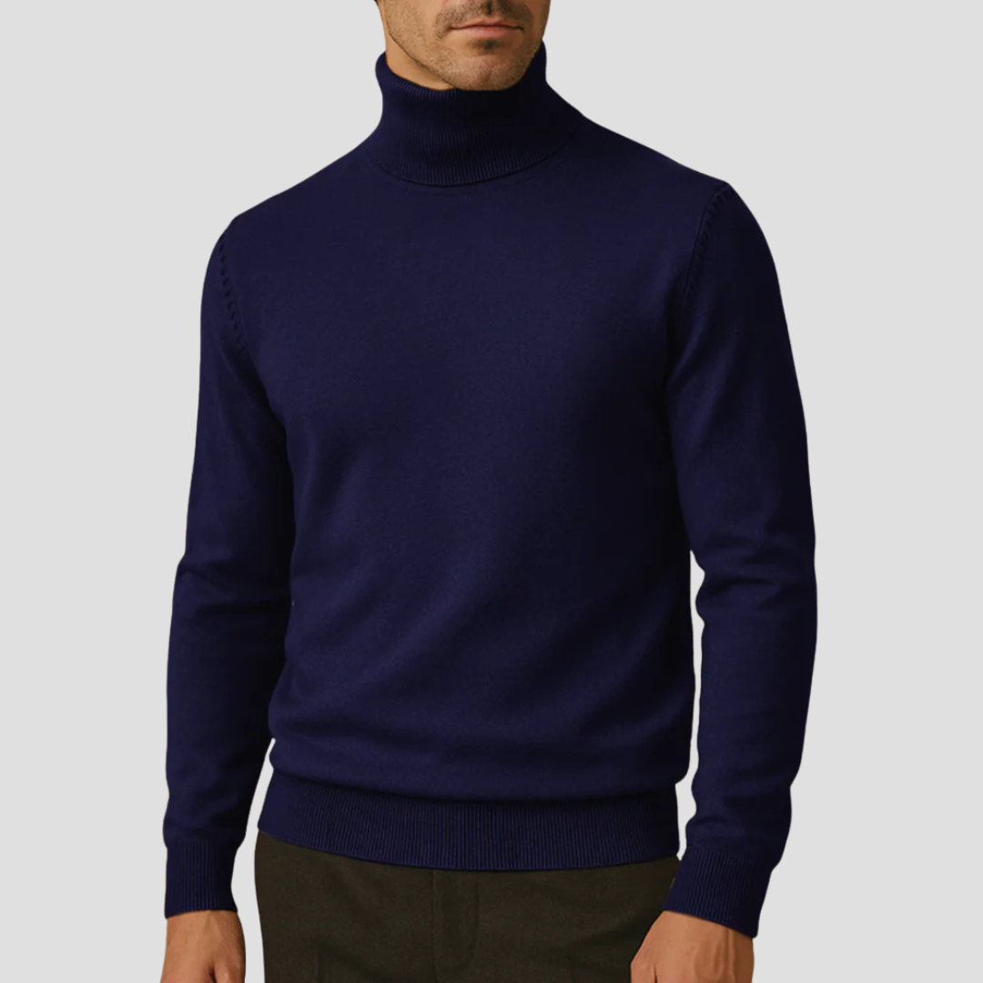 Women’s Elegant Fitted Turtleneck Sweater
