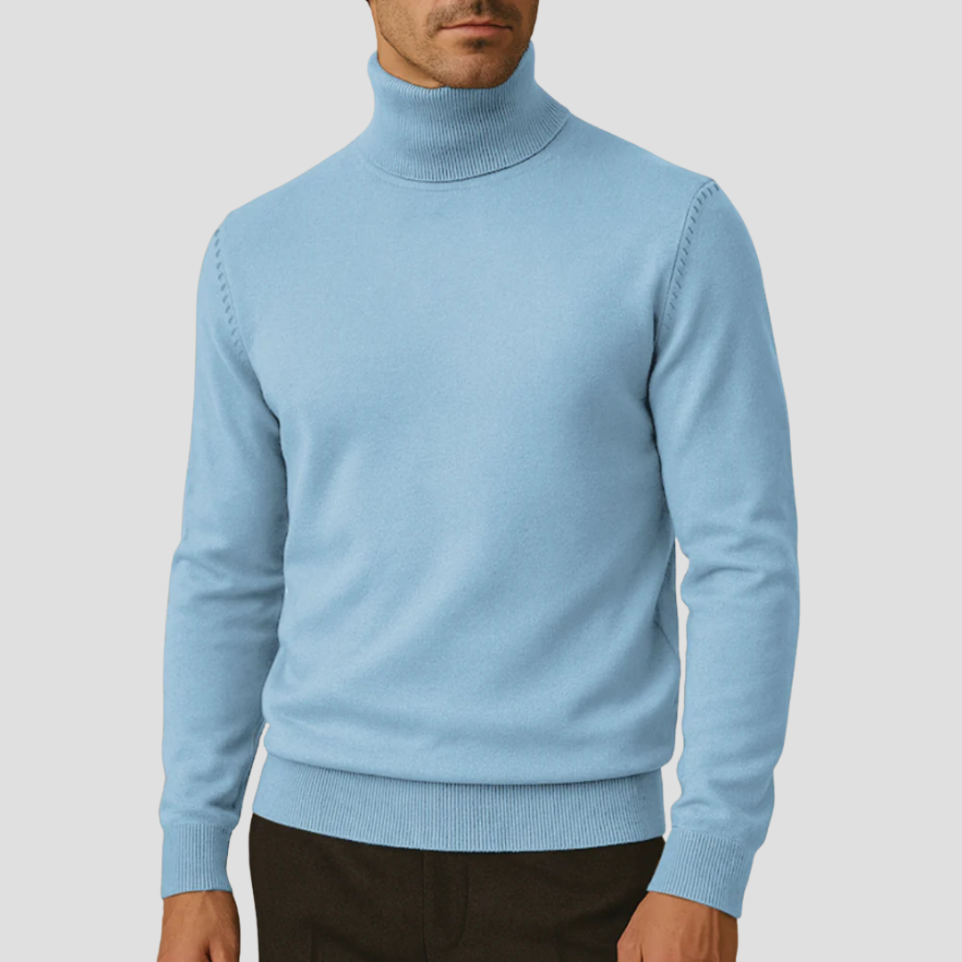Women’s Elegant Fitted Turtleneck Sweater