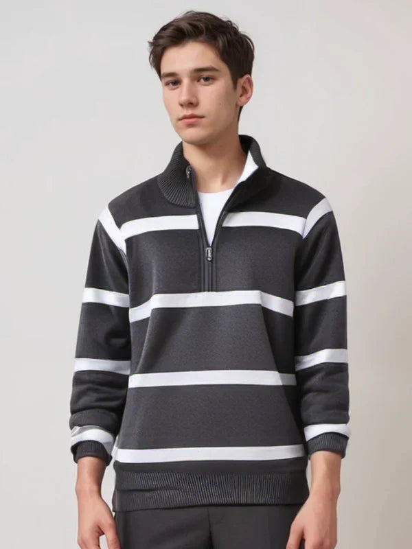 Cotton knit sweater