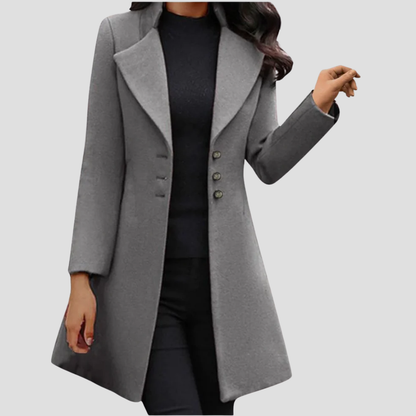 Women’s Elegant A-Line Coat