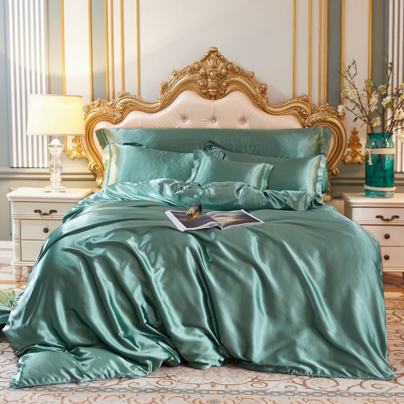 Luxury 4-Piece Bed Sheet Set with Duvet Cover