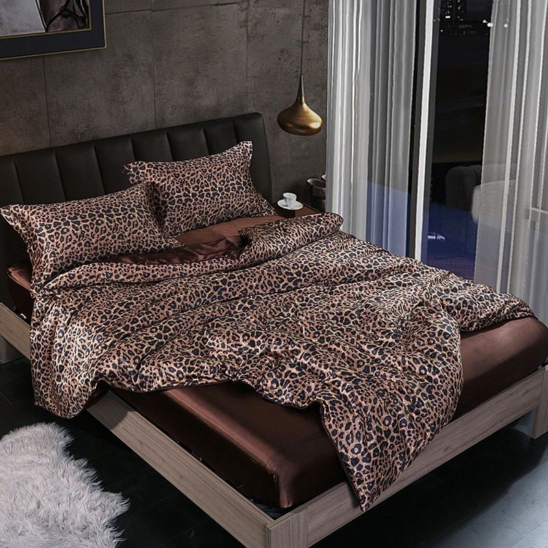 Luxury 4-Piece Bed Sheet Set with Duvet Cover