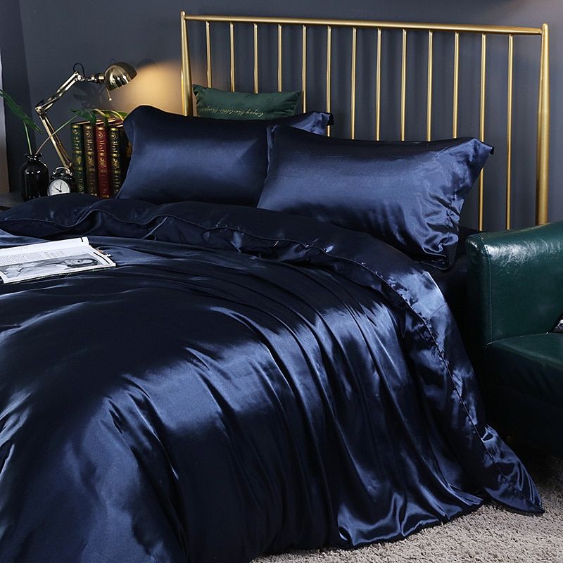 Luxury 4-Piece Bed Sheet Set with Duvet Cover