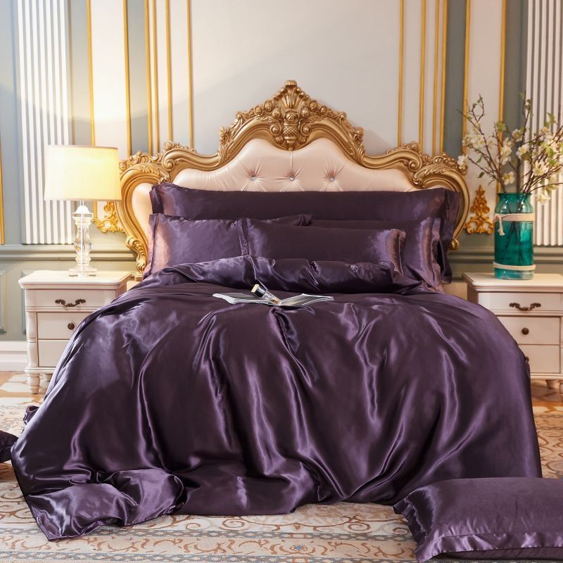 Luxury 4-Piece Bed Sheet Set with Duvet Cover