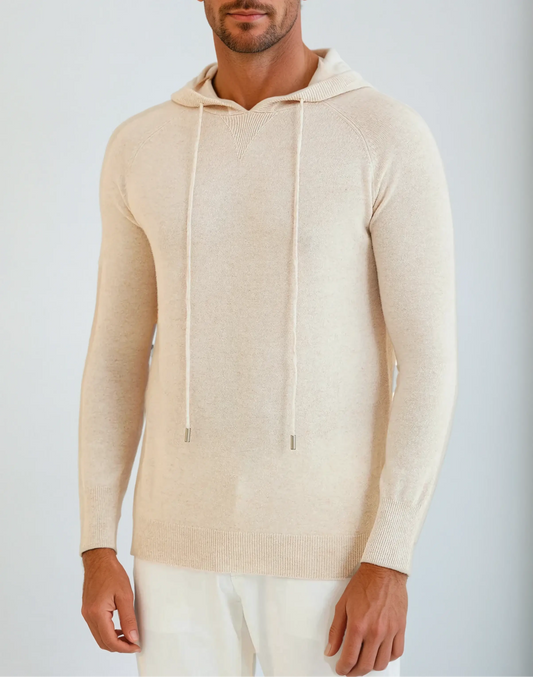 Alfred - Knitted Beige Jumper