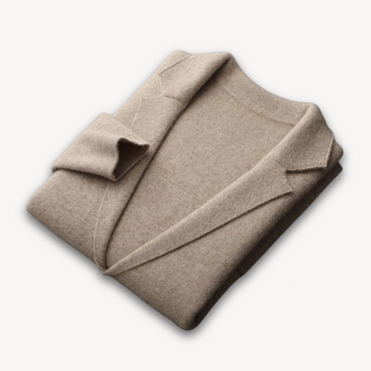 Men's Casual Cashmere Wool Blend Blazer, Lightweight, Adults