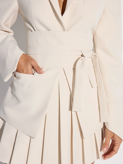 Reese | Belted Cinched Waist Blazer