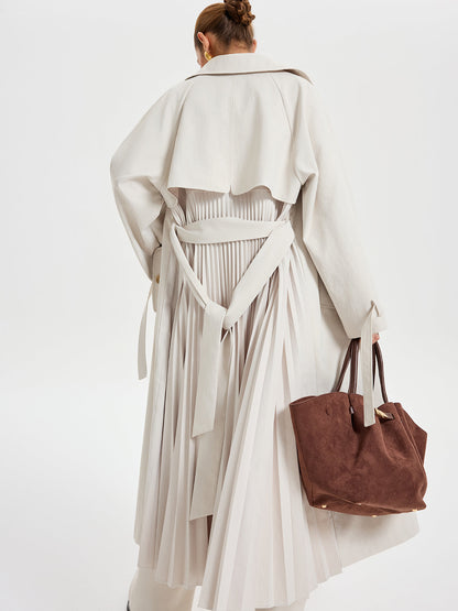 Lyanna | Belted Double-breasted Trench Coat