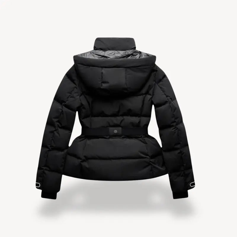Belted Puffer Jacket for Women