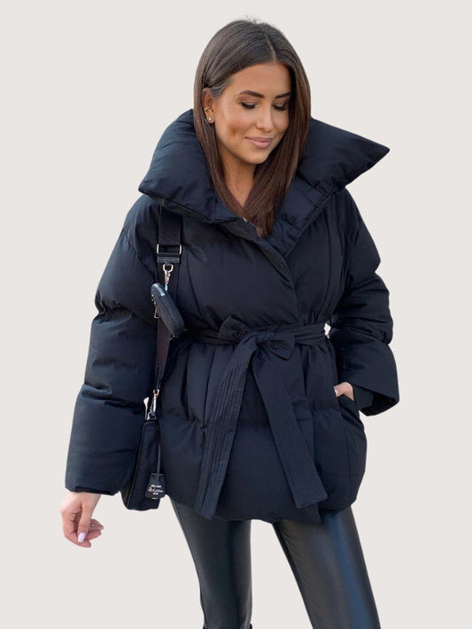 Women’s Oversized Wrap Puffer Jacket