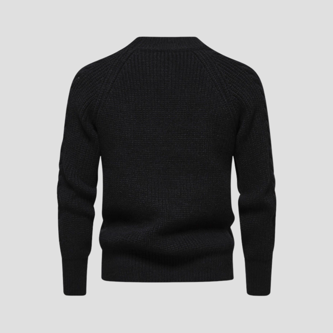 Men’s Classic Textured Knit Sweater