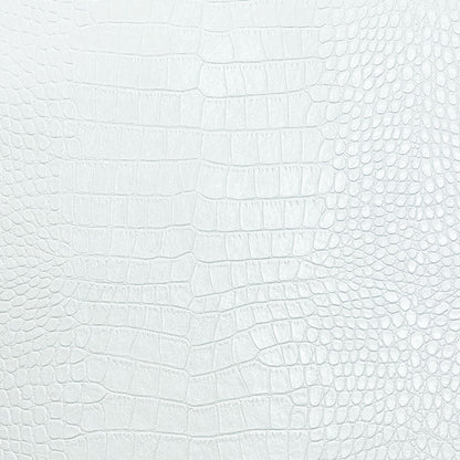 Men’s Crocodile-Texture Leather Jacket