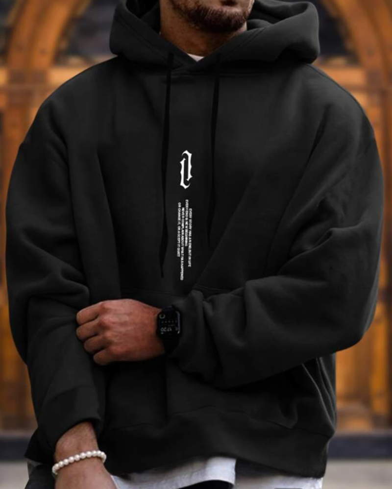 Cozy Winter Mens Hooded Sweatshirt - BritishElegance