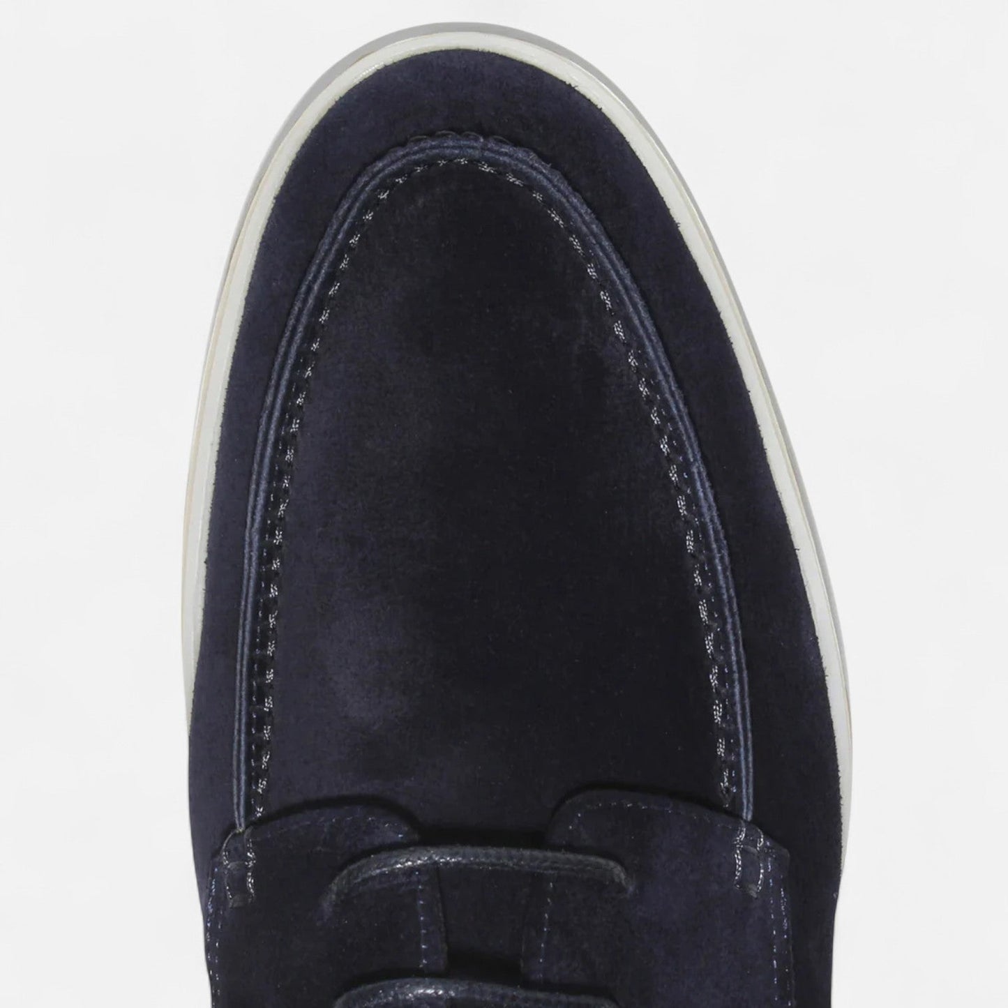 Men’s Suede Moc Toe Derby Shoes