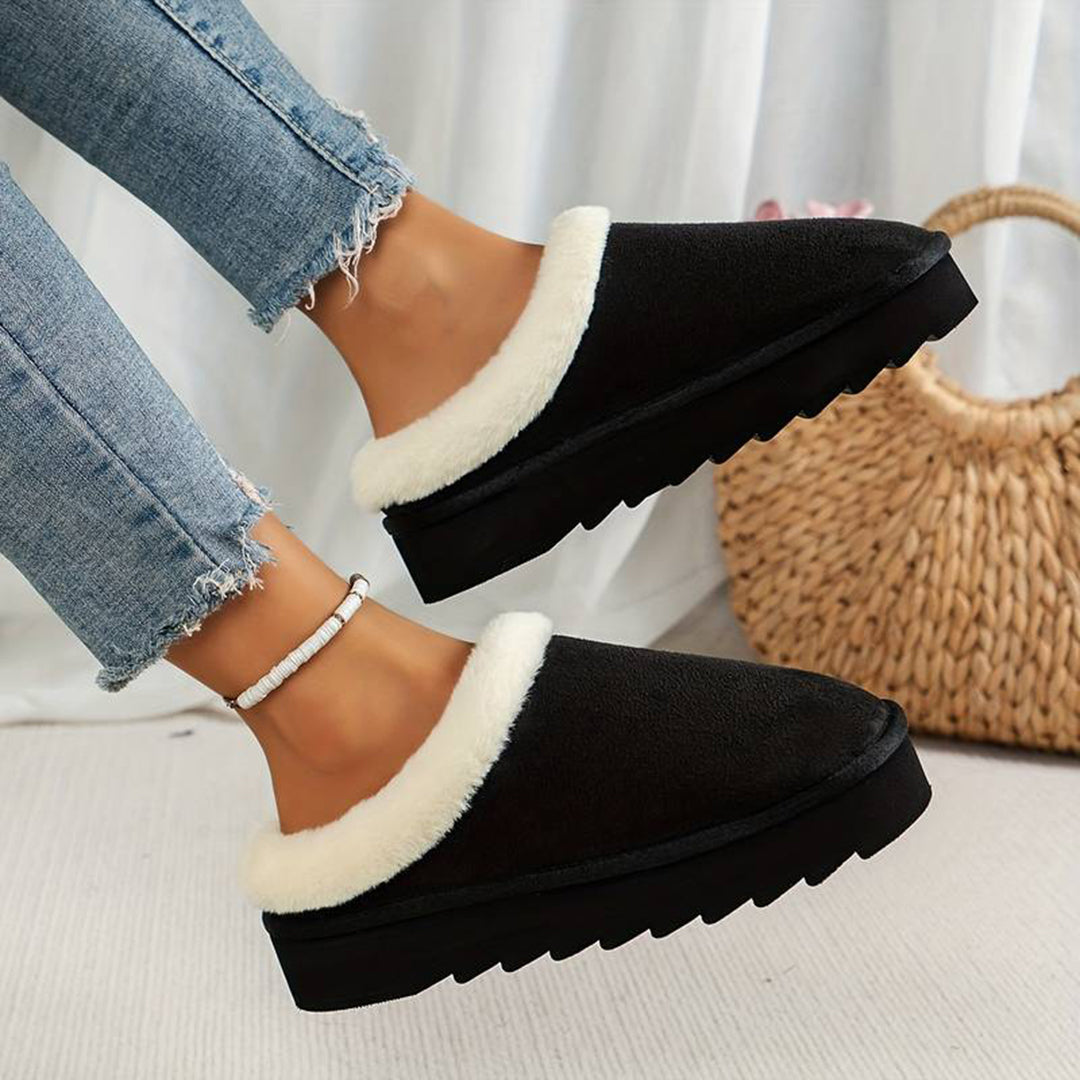 Women's Luxurious Wool Slippers, Nancy