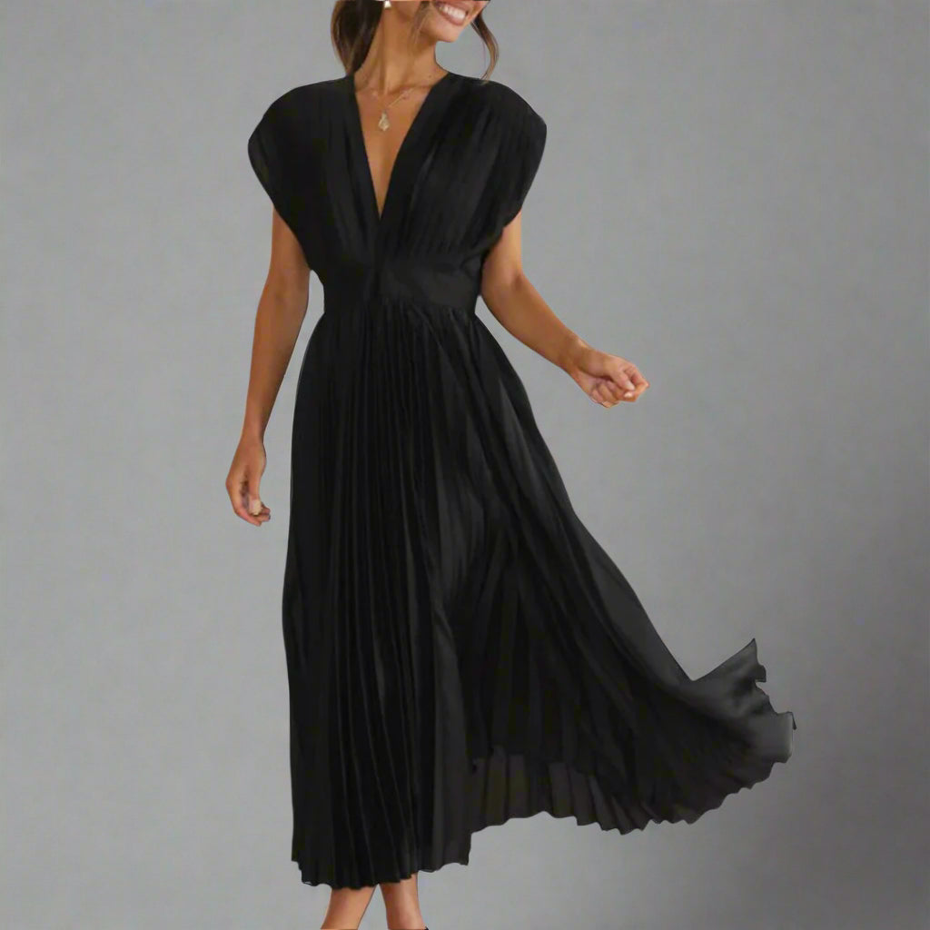 Classic Fit Midi Dress for Women