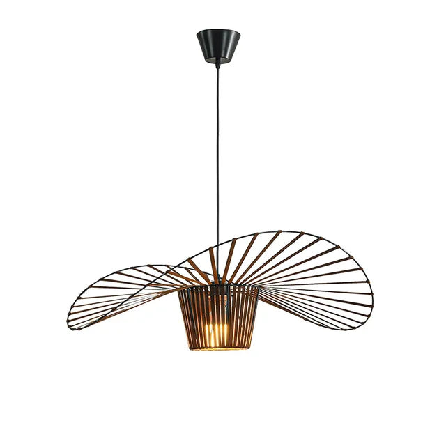 Sleek Black Pendant Ceiling Light Fixture