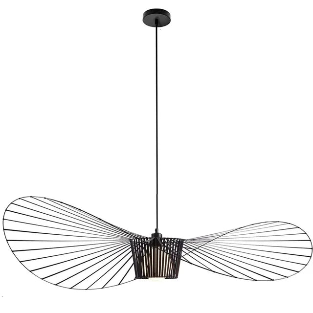 Sleek Black Pendant Ceiling Light Fixture
