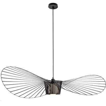 Sleek Black Pendant Ceiling Light Fixture