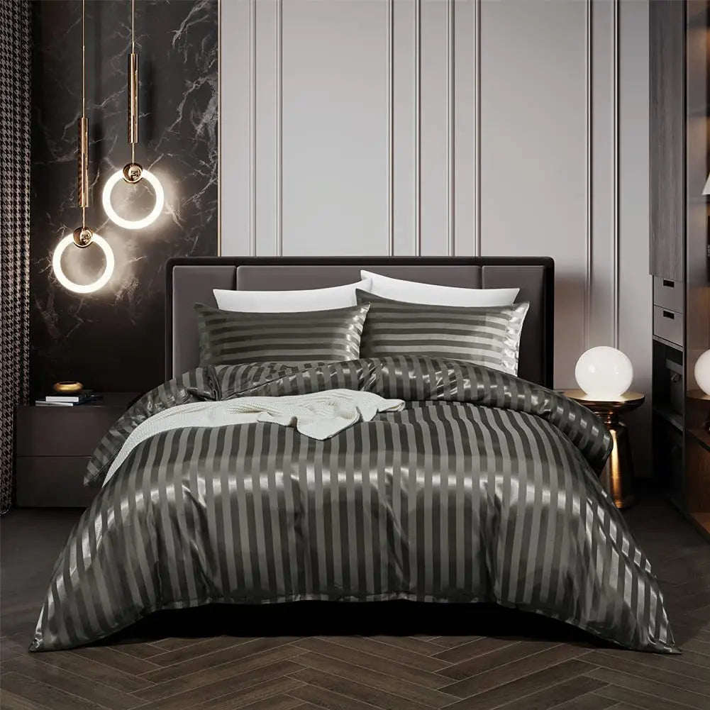 Luxurious Soft Satin Bedding Set - BritishElegance