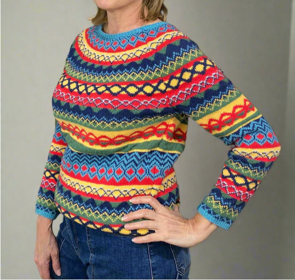Soft Women's Crew Neck Sweater - BritishElegance