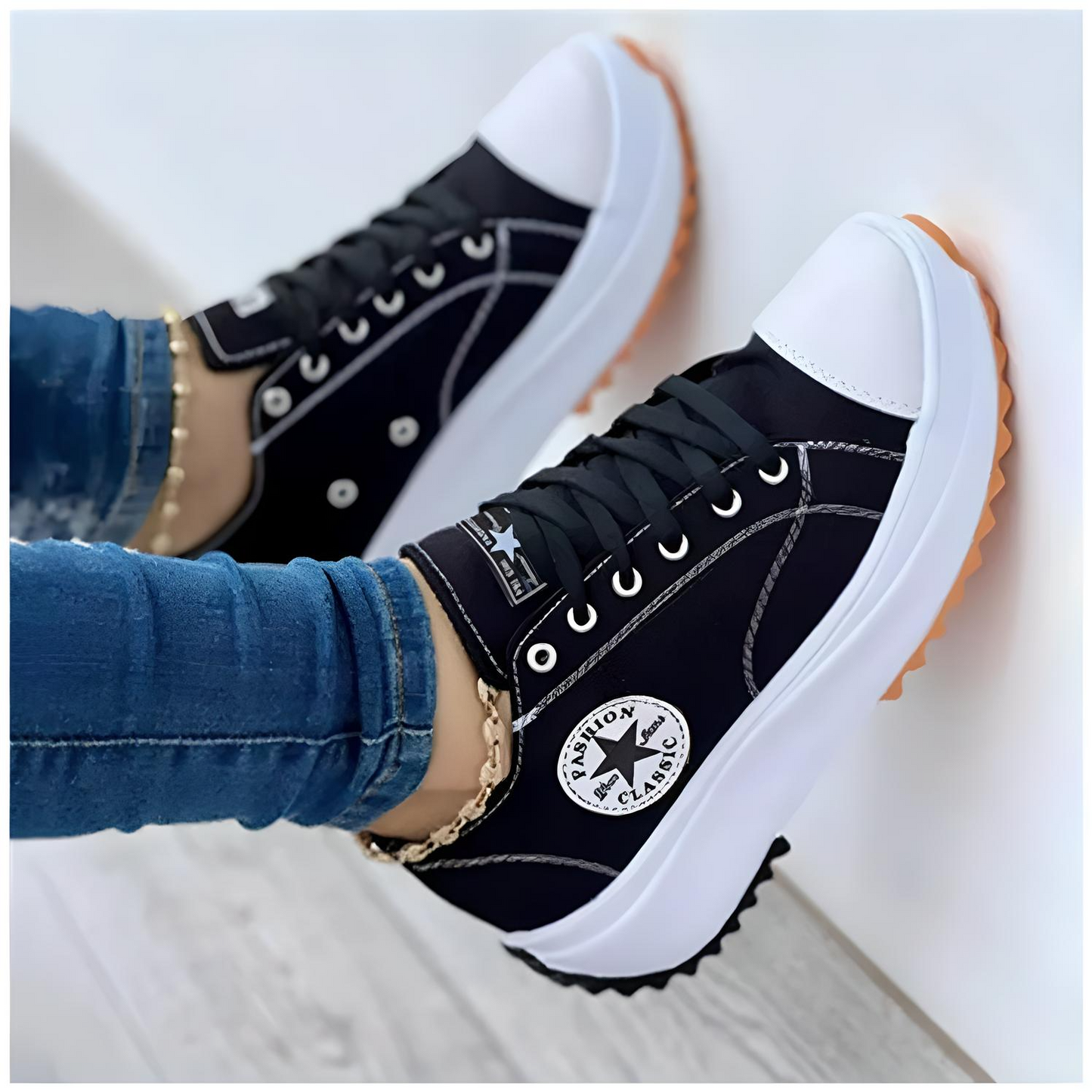 Supportive Athletic Walking Shoes - BritishElegance