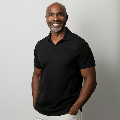 Simple Men's Classic Fit Polo Shirt - BritishElegance