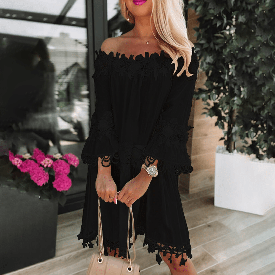 Summer Chic Floral Dress - BritishElegance