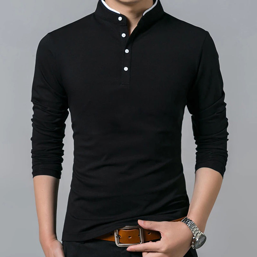 Men's Classic Fit Casual Polo Shirt - BritishElegance