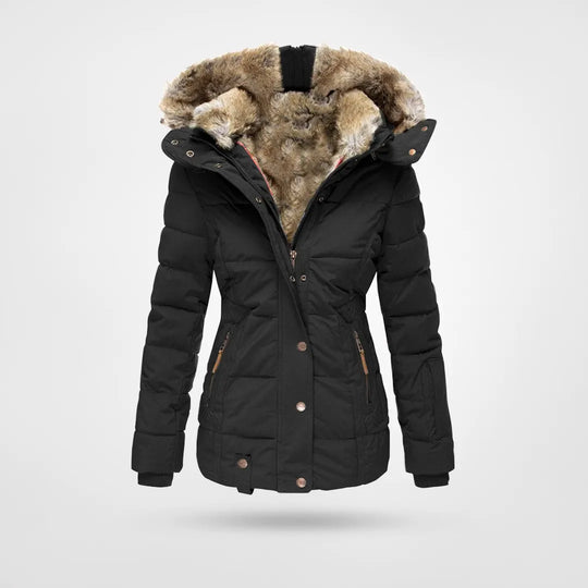 Thermal Insulated Snow Waterproof Parka Jacket with Hood - BritishElegance
