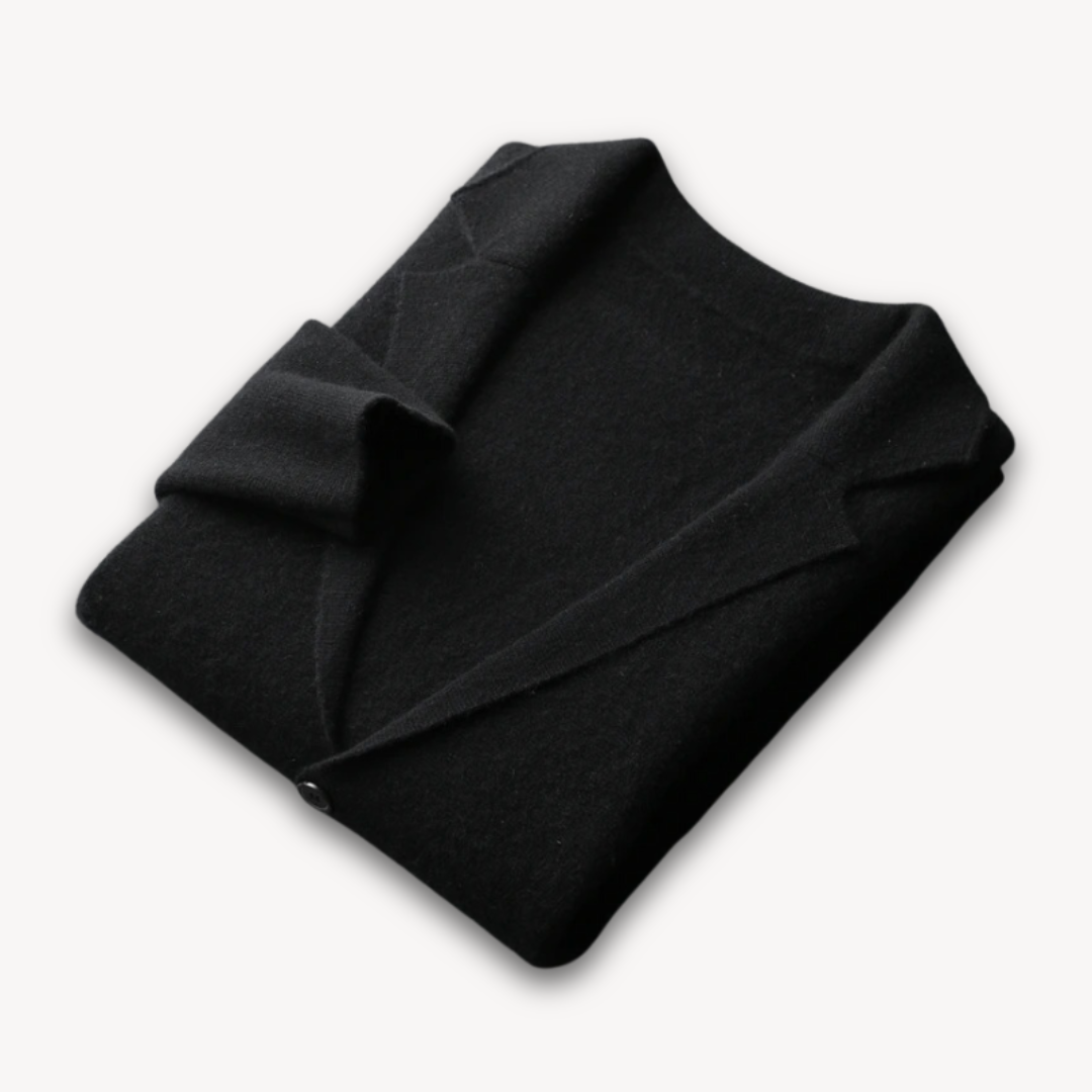 Men's Casual Cashmere Wool Blend Blazer, Lightweight, Adults