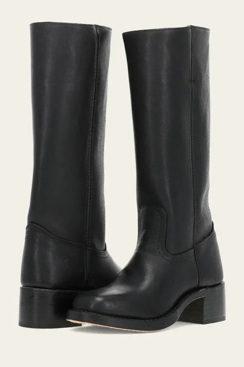 Black Ladies Boots for Women – Elegant Slim Fit with Comfortable Sole