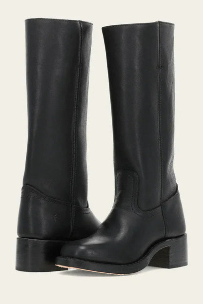 Black Ladies Boots for Women – Elegant Slim Fit with Comfortable Sole