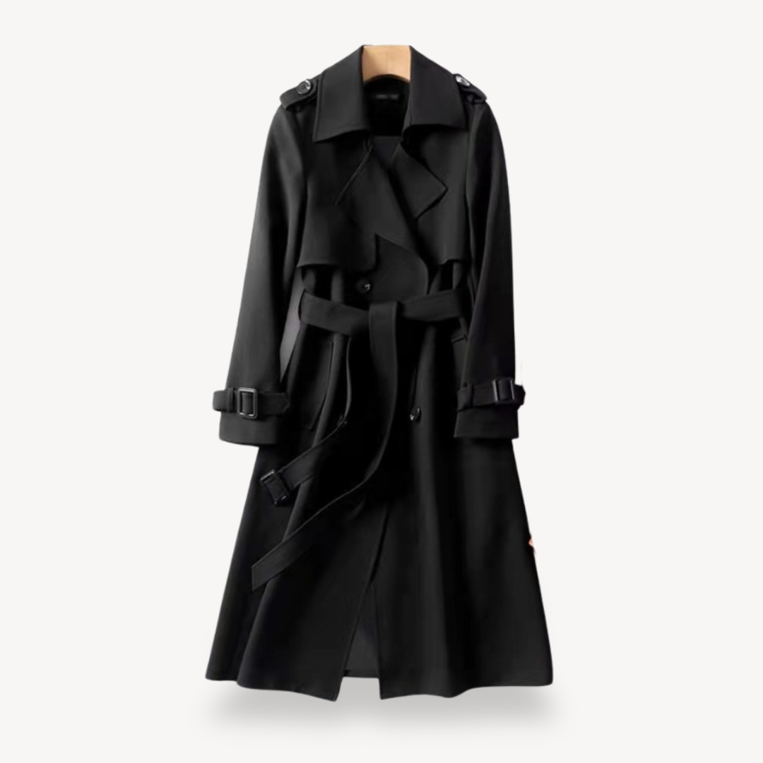 Women's Classic Trench Coat Jacket