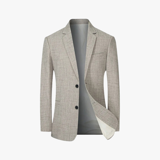 Blazer Jacket - Breathable Blend & Sleek Shape For Motion
