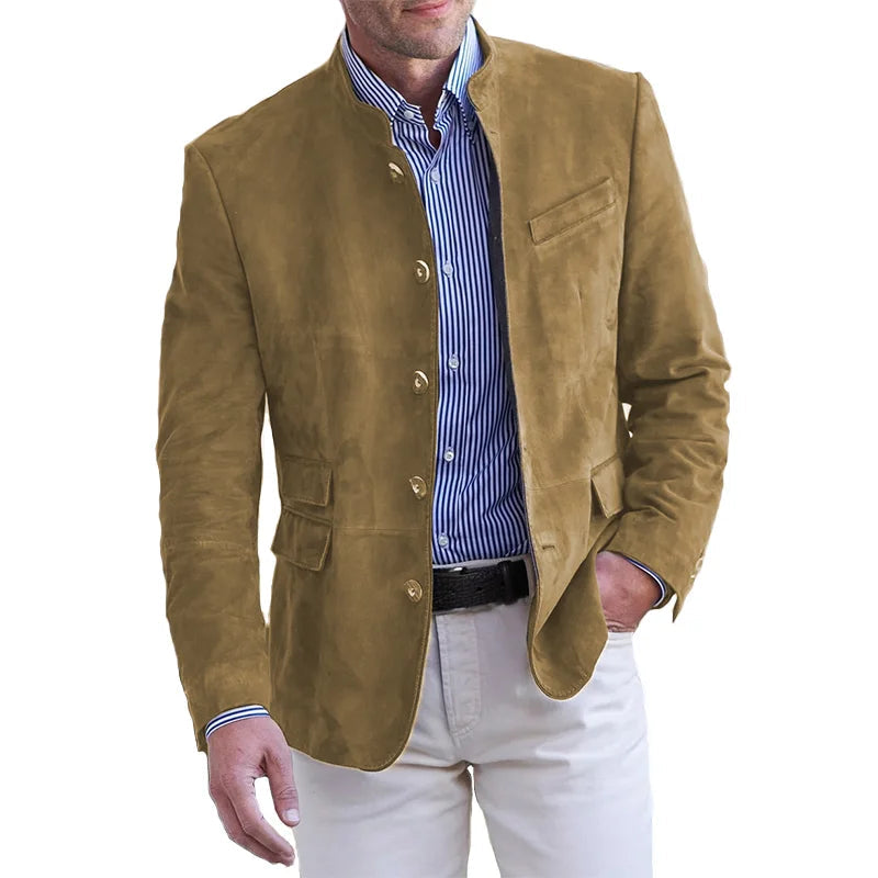 Blazer Jacket - Structured Front And Light Warm Layering