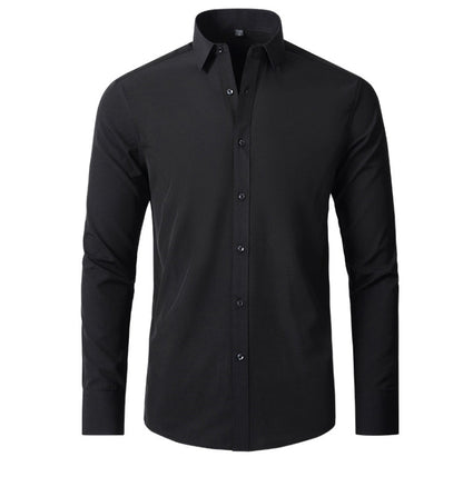 Blouse - Polyester Blend Elastic Panels & Flexible Shape