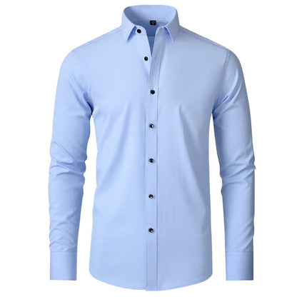 Blouse - Polyester Blend Elastic Panels & Flexible Shape