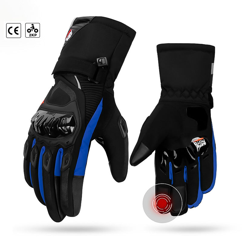 Warm Insulated Motorcycle Gloves for Winter Riding