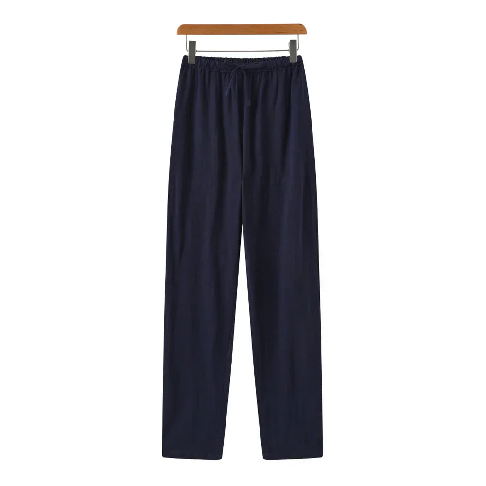 Comfortable Loose Fit Cotton Pants