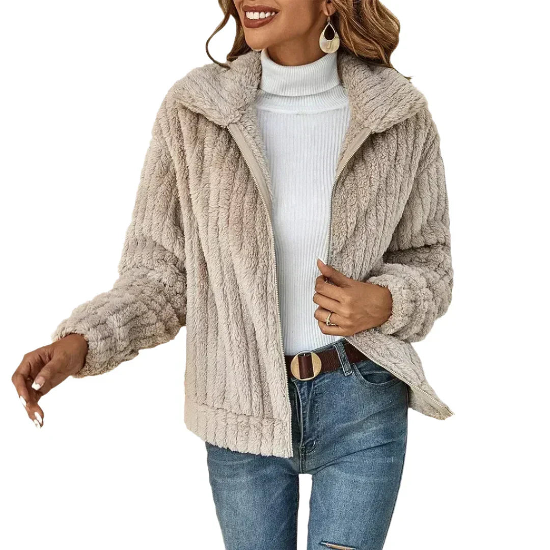Soft Premium Fleece Women's Jacket - BritishElegance