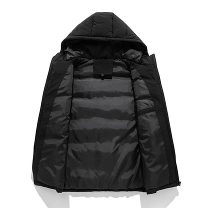 Bodywarmer - Polyester Blend Hooded Front & Layered Warmth