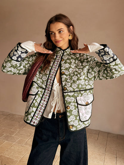 Monroe | Boheme Flap Pockets Winter Coat