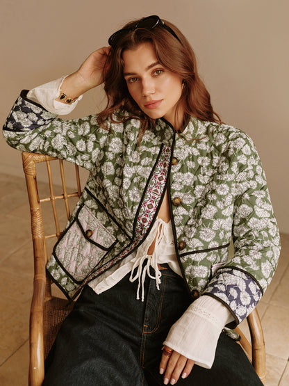 Monroe | Boheme Flap Pockets Winter Coat