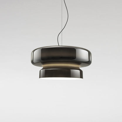 Unique Handblown Glass Drop Pendant Light