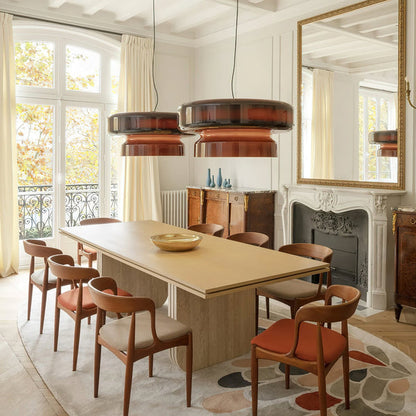 Unique Handblown Glass Drop Pendant Light - BritishElegance