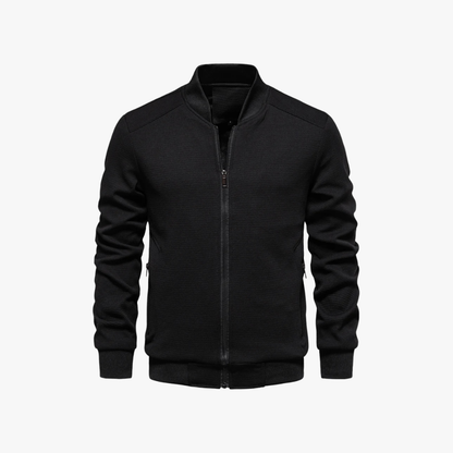 Bomber Jacket – Waffle Knit Blend And Breathable Movement
