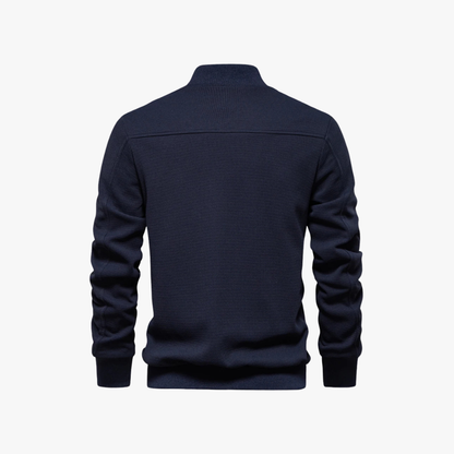 Bomber Jacket – Waffle Knit Blend And Breathable Movement